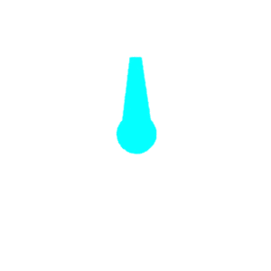 メーターの針